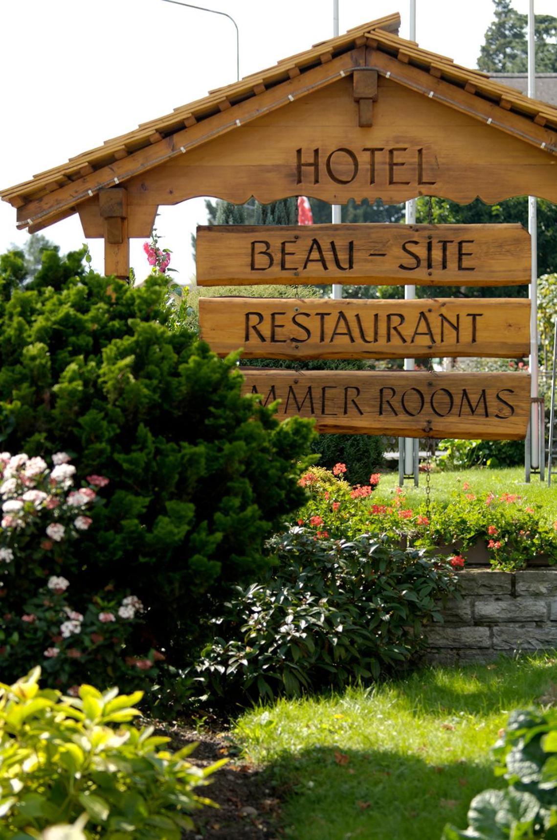 Unterseen Hotel Beausite Budget מראה חיצוני תמונה
